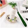 Onlvmyur Porte-Fil en Bois Portable Support Dérouleur Pelote de Laine avec Dragonne Porte Pelote de Laine et Boîtes de Rangement
