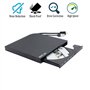 Lecteur de disque Blu-ray externe ultra fin 4K UHD 3D USB Type-A & Type-C 2-en-1 6X BD-R RE DL BDXL DVD-RW M-Disc Graveur optiqu