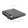 Lecteur de disque Blu-ray externe ultra fin 4K UHD 3D USB Type-A & Type-C 2-en-1 6X BD-R RE DL BDXL DVD-RW M-Disc Graveur optiqu