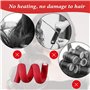 SHAPEPOTY 30 Tiges de Curling Flexibles Rouleaux de Cheveux Torsadés en Mousse Bigoudis de Cheveux sans Chaleur en Mousse Douce 