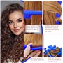 SHAPEPOTY 30 Tiges de Curling Flexibles Rouleaux de Cheveux Torsadés en Mousse Bigoudis de Cheveux sans Chaleur en Mousse Douce 