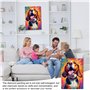 DERJDISF Diamond Painting - Kits De Diamond Painting Adultes, Chien De Compagnie 5d Diamond Painting Stitch, Décoration Murale A