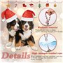 DECUIOCC Jeux interactifs pour chiens et jouets indestructibles - Pack de Noël avec peluche pour chiens et sac cadeau