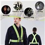DECUIOCC Gilet Jaune Vélo et Sécurité Homme - Gilet Réfléchissant, Gilet Jaune Voiture, Gilet Fluorescent de Sécurité, Haute Vis