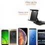 QGECEN Support Universel pour téléphone Portables à Fixer dans l'emplacement pour CD dans la Voiture Rotation à 360 degrés pour 