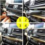 QGECEN Support Universel pour téléphone Portables à Fixer dans l'emplacement pour CD dans la Voiture Rotation à 360 degrés pour 