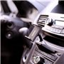 QGECEN Support Universel pour téléphone Portables à Fixer dans l'emplacement pour CD dans la Voiture Rotation à 360 degrés pour 