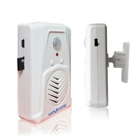 Microsound Mini détecteur de mouvement PIR avec rappel vocal pour magasin magasin usine supermarché effet sonore spécial