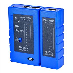LEAGY Testeur de câble réseau RJ45 RJ11 RJ12 CAT5 CAT6 UTP USB Lan Wire Ethernet