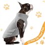 Lot de 2 Pulls pour Chiens de Petite Taille - Manteaux d'hiver en Polaire avec Anneaux en D pour Laisse, Veste Confortable pour 