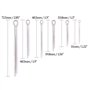 Glarks 150 pcs en acier inoxydable 304 Cotter Pin Clip principales ultraconfortables Fixation Assortiment kit
