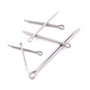 Glarks 150 pcs en acier inoxydable 304 Cotter Pin Clip principales ultraconfortables Fixation Assortiment kit