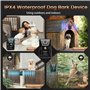 Bubbacare Boitier Anti Aboiement, 3 Niveaux Anti Aboiement Chien Ultrason avec 10M Portee, Rechargeable & Etanche Dispositif Ant