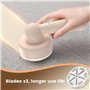 Rasoir Anti Bouloche, Rasoir Bouloche USB Rechargeable, Rasoir Textile Anti-Bouloches électrique avec 3 Lames Rechange et Brosse