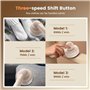 Rasoir Anti Bouloche, Rasoir Bouloche USB Rechargeable, Rasoir Textile Anti-Bouloches électrique avec 3 Lames Rechange et Brosse