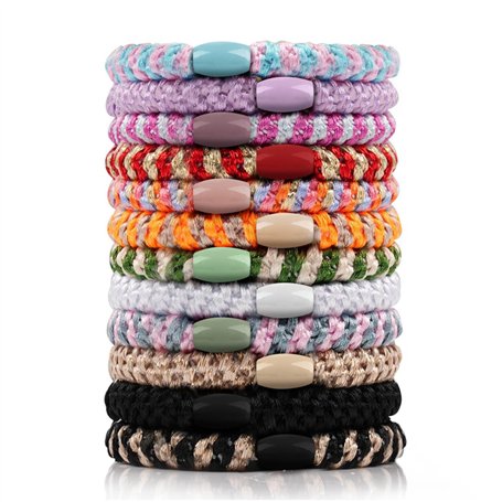 Kisvic Lot de 12 chouchous à cheveux