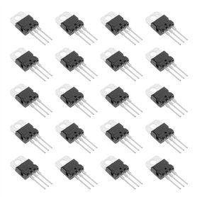 PENGLIN Lot de 20 transistors bipolaires Darlington TIP120 NPN 5 A 60 V TO-220 3 broches
