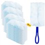 40 pcs Recharges de plumeau compatibles avec Swiffer Dusters 180 Handle Dusters