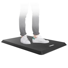 Fohfurniture Tapis anti-fatigue pour poste de travail debout 75 x 51 x 2 cm avec poignée pour table haute