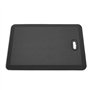 Fohfurniture Tapis anti-fatigue pour poste de travail debout 75 x 51 x 2 cm avec poignée pour table haute, bureau, cuisine, bure