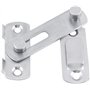 Loquets et verrous,Akozon Verrou de Porte Coulissante Serrure de Porte Loquet à Bascule Boulon de Verrouillage de Boucle avec Vi