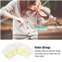 4 en 1 Cordes de Violon & Muet en Caoutchouc & Pont d'érable & Chiffon de Nettoyage Accessoires pour ViolonAccessoires pour Viol