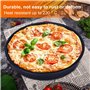 XZEIT Lot de 4 Plats à Tarte individuels - Mini Plats à Tarte de 15,2 cm - Moules à Tarte Ronds antiadhésifs pour cheesecakes, T