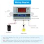 RUIZHI XH-W3001 Digital LCD Module de Contrôleur de Température, Microcomputer Thermorégulateur Thermocouple Thermostat avec Son