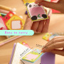 Sumnos - Lot de 32 petits blocs-notes autocollants pour enfants, petits cadeaux pour élèves et anniversaires d'enfants