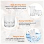 SLTAXAR 12 PCS Verres à Shot Réutilisables 40ml - Transparent Petits Verres à Liqueur - Tasse Dessert Gobelets Lave-Vaisselle Di