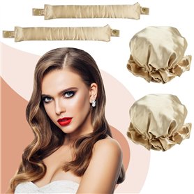 CAREDGO 4 PCS Boucle Sans Chaleur