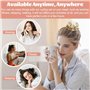 CAREDGO 4 PCS Boucle Sans Chaleur, Rouleau à Cheveux Sans Chaleur Heatless Hair Curlers Cheveux Bouclés Femme Boucles de Nuit Bi
