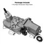 Moteur d'essuie-glace arrière B001099280 compatible avec Citroën C1, Peugeot 108, Toyota Aygo 2014-2021