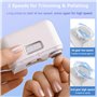 Coupe-Ongles Automatique Rechargeable à 2 Vitesses avec L