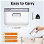 Coupe Ongle Electrique, Coupe-ongles Automatique et Polisseuse 2 en 1, Coupe-Ongles Automatique Rechargeable à 2 Vitesses avec L