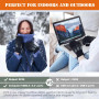 Gants Chauffants USB pour Homme Femme, Gants Chauffants électriques Lavable Mitten Chaleur hivernale Gants avec 3 Températures R