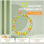 bubbacare Cerceau Smart Hula Hoop Fitness Minceur pour Adulte avec 27 Pièces Réglable Amovibles, Cerceau de Fitness Intelligent 