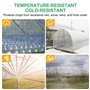 YAMYO Film transparent en polyéthylène pour serre - Extra épais et indéchirable - Pour le jardinage et la serre - 2 x 6 m
