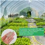 YAMYO Film transparent en polyéthylène pour serre - Extra épais et indéchirable - Pour le jardinage et la serre - 2 x 6 m