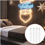 KAYEF sangle drap housse de maintient 8 pcs, 65cm-240cm, 25cm-80cm tendeur de drap, tendeur de drap élastique, tendeur de drap b