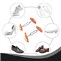 PIMXL 2 Paires Embauchoir réglable - Élargisseur de Chaussures pour Homme Femme, Anti-dérapant Réglable 7-12cm, Mini Embauchoirs