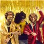 PIMXL 3Pcs Ensemble De Costume Hippie, Déguisement Disco Année 70 80, Accessoires De Costume Hippie avec Perruque Afro Funky, Ac