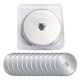 DERJDISF Lot de 11 Lames de Rechange rotatives de 45 mm