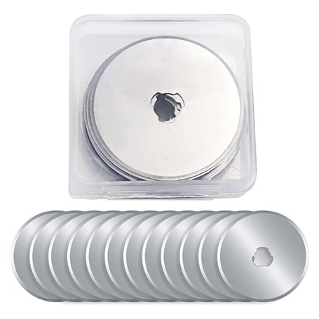DERJDISF Lot de 11 Lames de Rechange rotatives de 45 mm