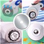 DERJDISF Lot de 11 Lames de Rechange rotatives de 45 mm, Lames de Rechange pour Cutter Rotatif SKS-7, très tranchantes, pour mat