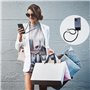 PLATEYTR 2pcs Universel Cordon Téléphone Portable pour Smartphones, Lanière, Lanière Réglable, Lanière Téléphone Peut Être Combi