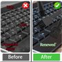 PLATEYTR 8 Pièces Kit Nettoyage Clavier, Kit Nettoyage PC, Antistatique Pinceau Nettoyage, pour Nettoyage Clavier Et Kit Electro