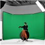 Toile de Fond écran Vert Chromakey Portable avec Support Système de Sup