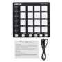 summina Pad MIDI Contrôleur MIDI Contrôleur de pad MIDI USB WORLDE Contrôleur MIDI Beat Maker Machine 6 boutons assignables Répé