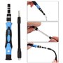 STARVAST Kit Tournevis de Précision Magnétique 115 en 1, Portable Mini Tournevis Outils de Réparation pour Demontage PC Portable